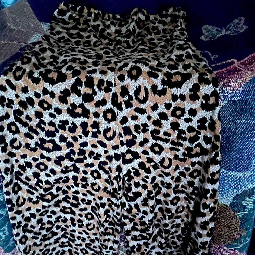 small lepoard jumpsuit